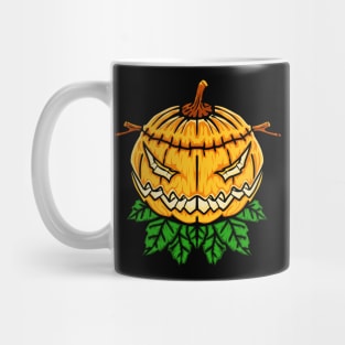 hallowen pumpkin illustration Mug